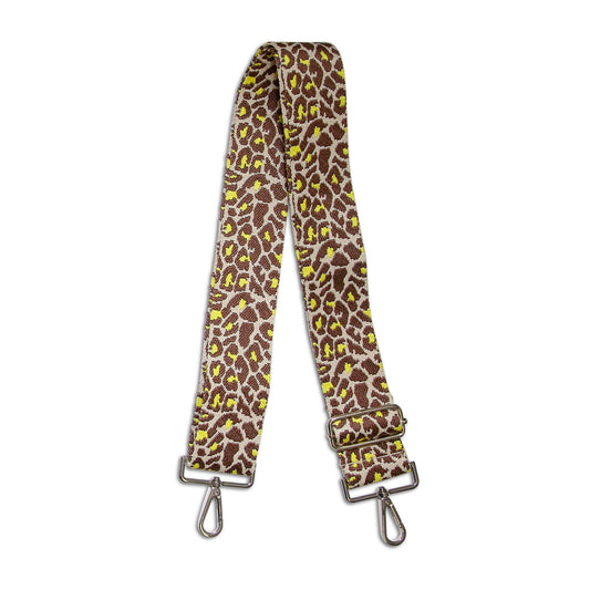 The Yellow Leopard with Silver Hardware