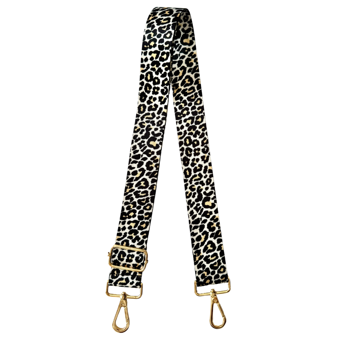 The White Leopard with Gold Hardware