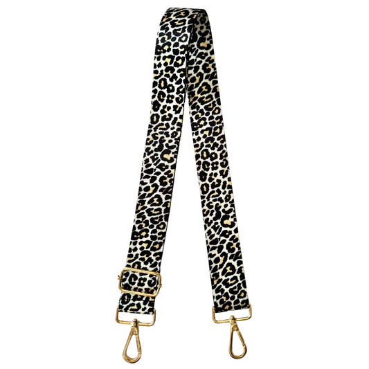 The White Leopard with Gold Hardware