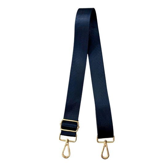 The Navy Blue with Gold Hardware
