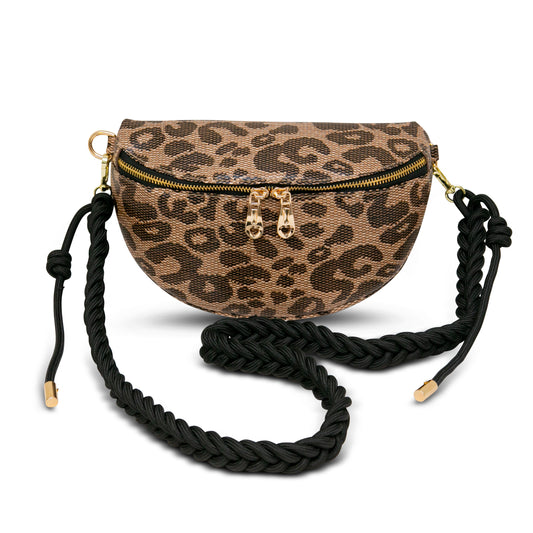 The Leopard Print Rope Bag
