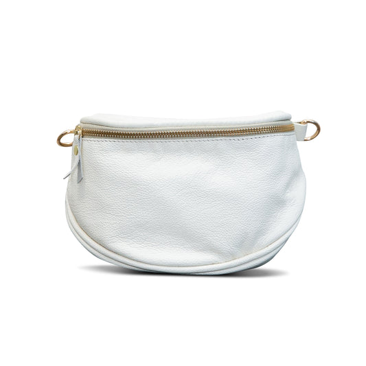 The Cream/White Crossbody Bag
