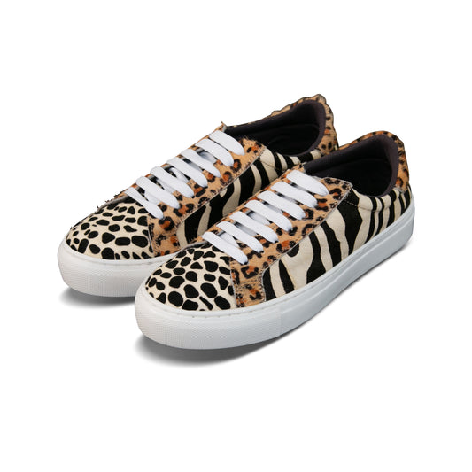 The Full Animal Print Low Top Sneaker